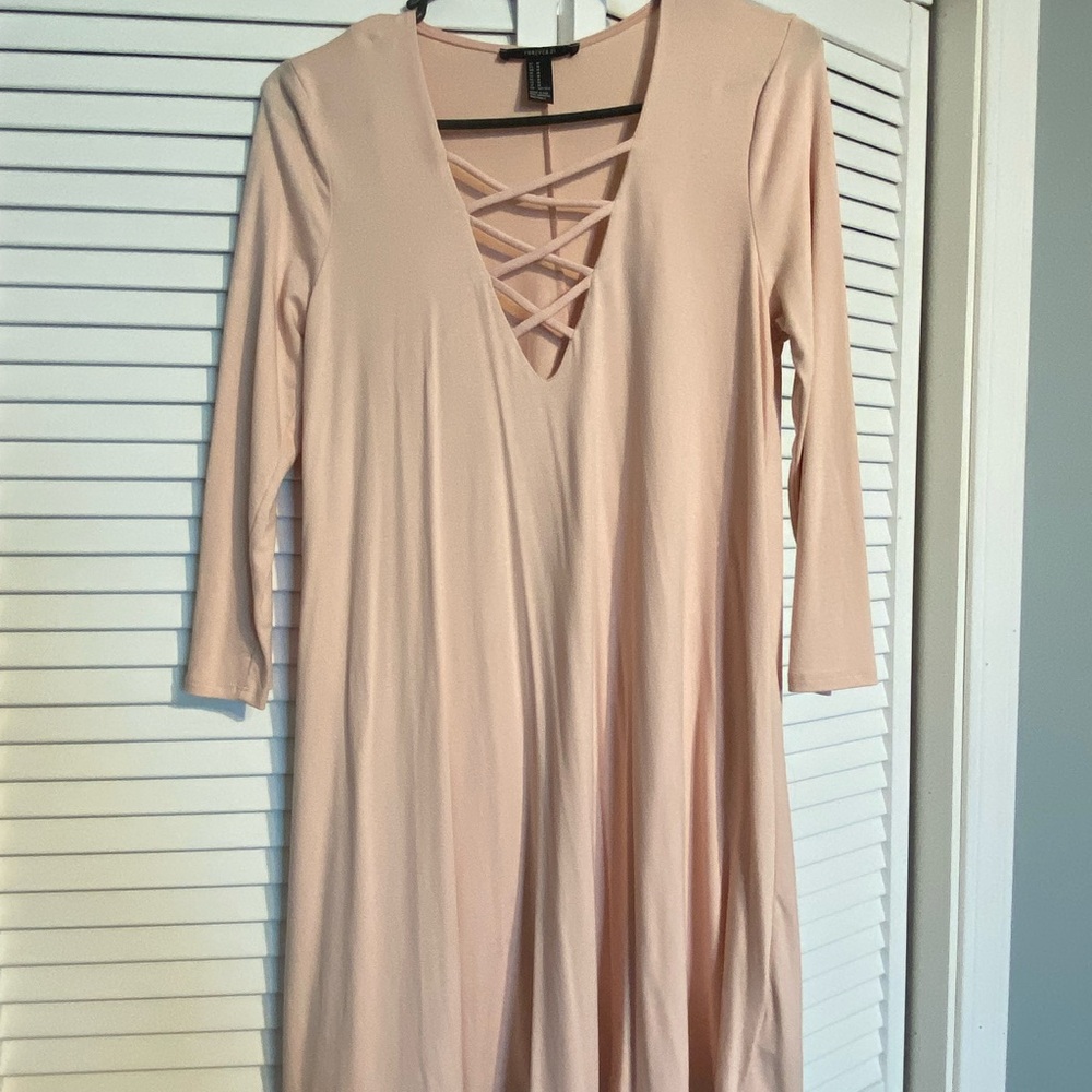 Elegant Blush Pink Dress